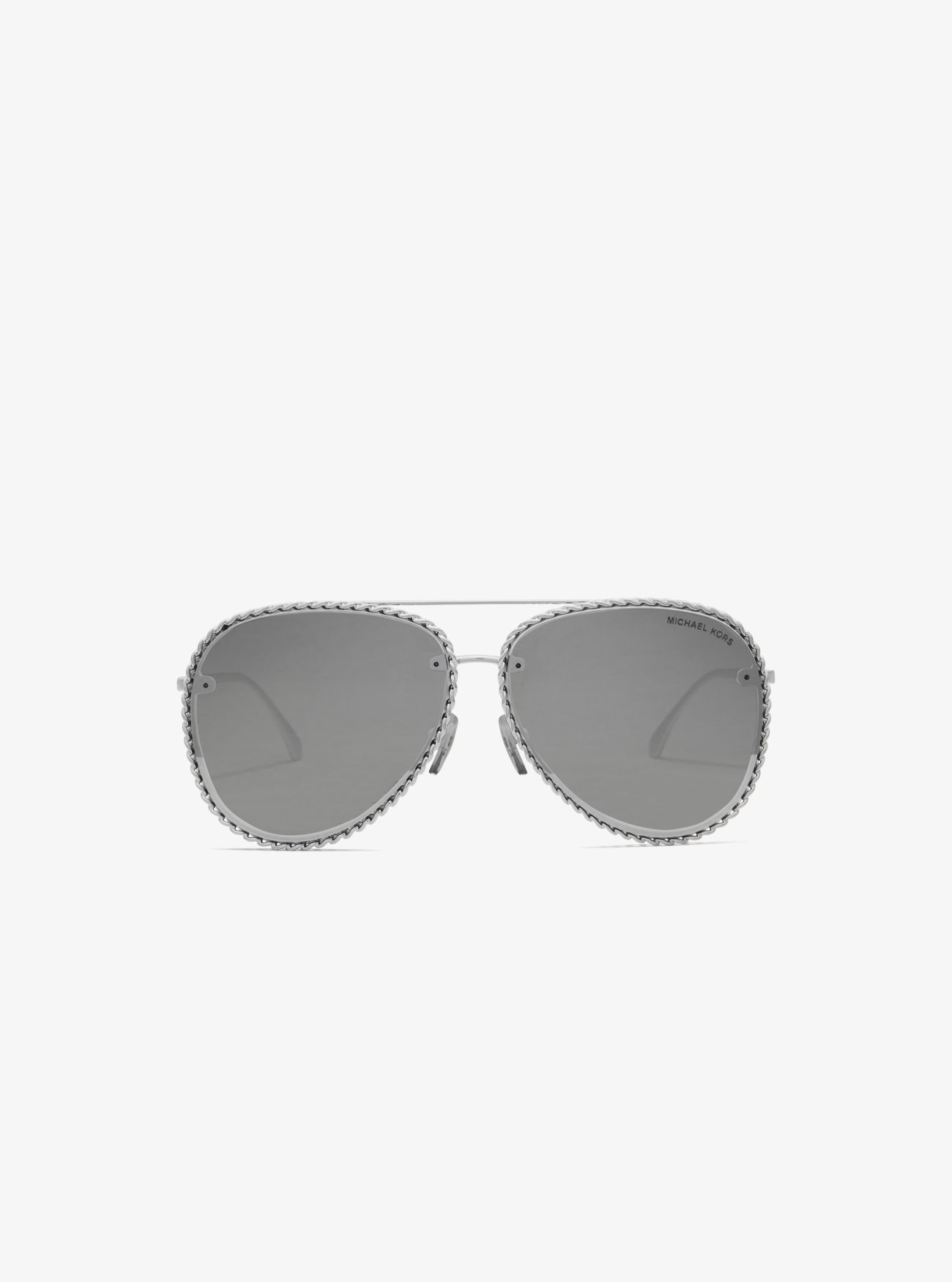 MK Portofino Sunglasses - Silver - Michael Kors