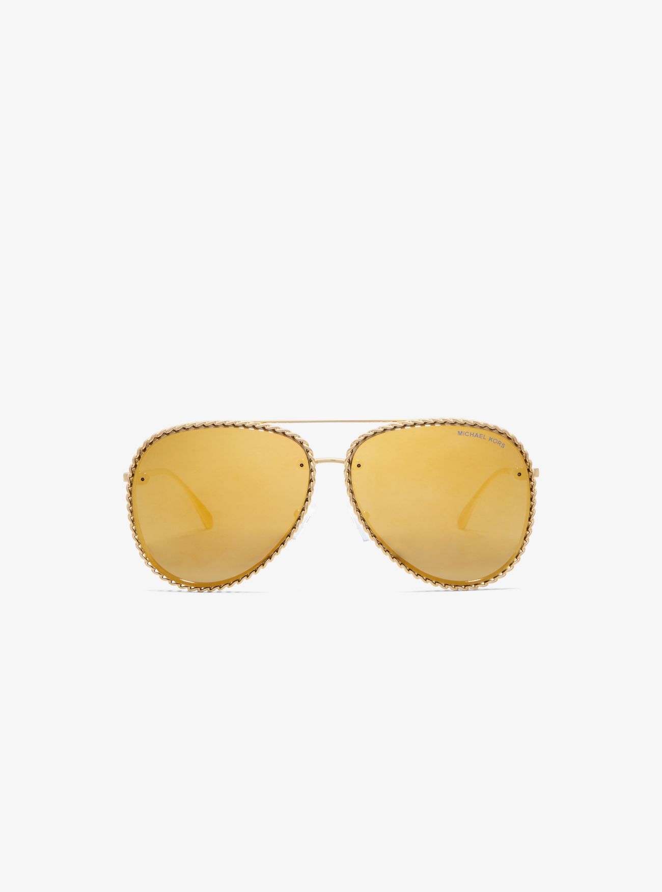 MK Portofino Sunglasses - Gold - Michael Kors