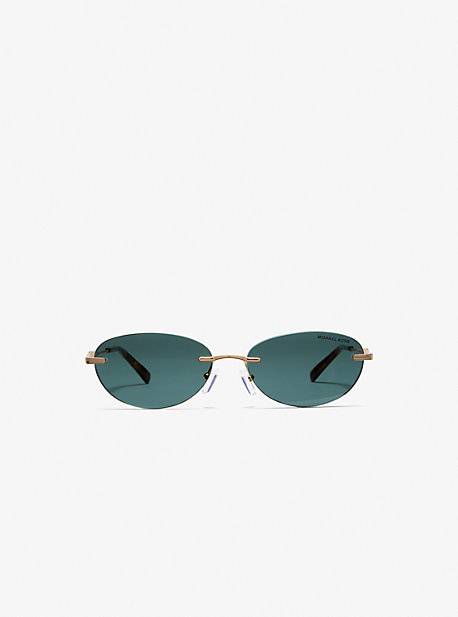 Michael Kors Manchester Sunglasses In Green