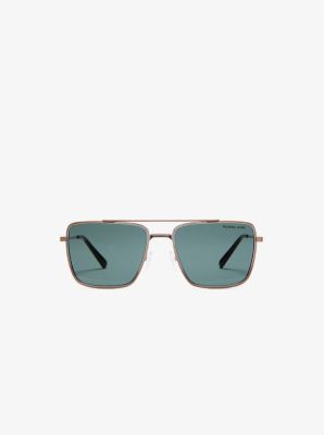 Michael Kors Blue Ridge Sunglasses In Gold