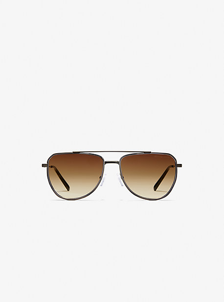 Shop Michael Kors Whistler Sunglasses In Natural