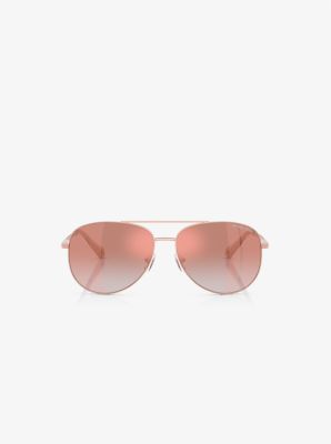 Michael Kors Perledo Sunglasses In Gold