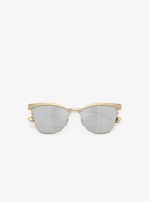 Women's Silver Designer Sunglasses | Michael Kors [US]