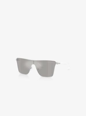 Almeria Sunglasses in CLEAR | Michael Kors