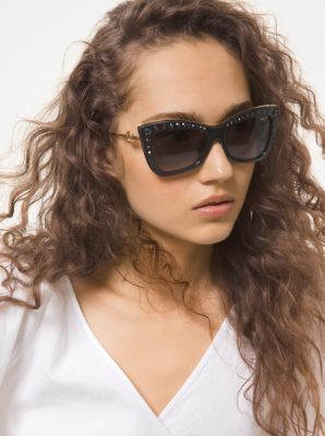 Michael kors best sale studded sunglasses