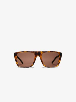 Michael kors hot sale brown sunglasses