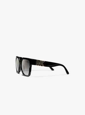 Michael Kors MK2170U Karlie 54 Grey Orange Gradient & Black/Dark Tortoise  Sunglasses