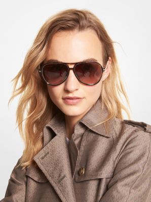 Breckenridge Sunglasses in DARK TORTOISE | Michael Kors