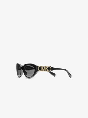 Michael kors sunglasses hot sale black and gold