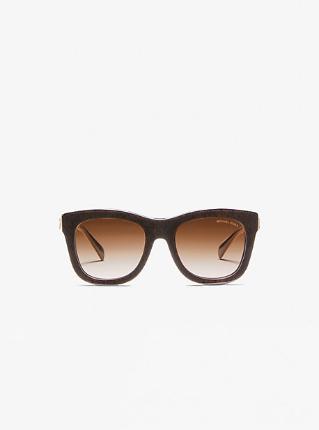 MK Empire 4 Square Sunglasses - Chocolate - Michael Kors