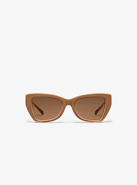Shop Michael Kors Montecito Sunglasses In Brown