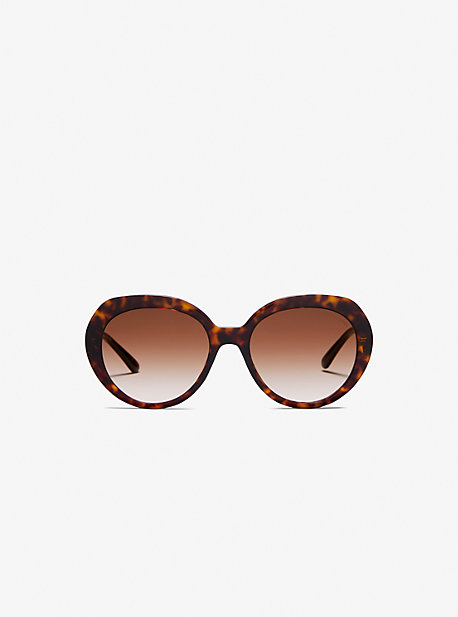 Shop Michael Kors San Lucas Sunglasses In Brown