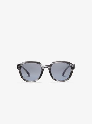 mk eger sunglasses - black - michael kors