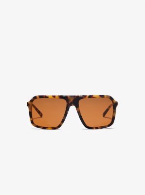 Shop Michael Kors Murren Sunglasses In Brown