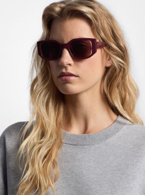 Denali Sunglasses in OXBLOOD | Michael Kors