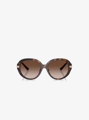Aquinnah Sunglasses in DARK TORTOISE | Michael Kors