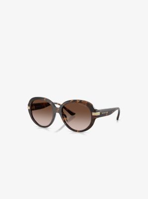 Aquinnah Sunglasses in DARK TORTOISE | Michael Kors