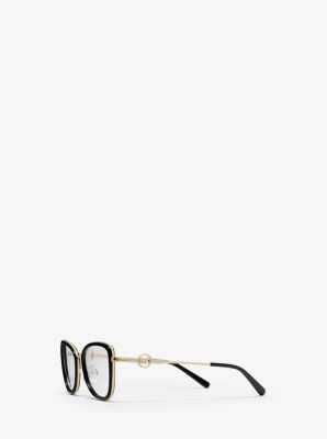 Michael Kors MK3042B Florence Black/Gold Prescription Eyeglasses