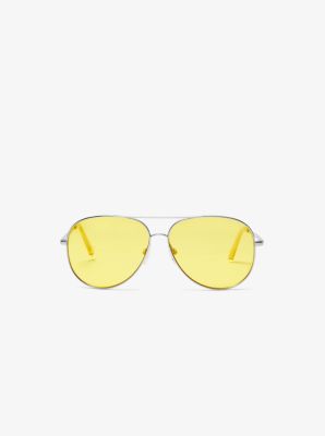 michael kors glasses mens yellow
