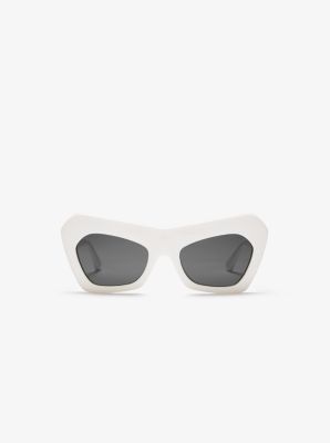 Cassis Sunglasses in WHITE | Michael Kors