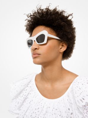 Cassis Sunglasses in WHITE | Michael Kors