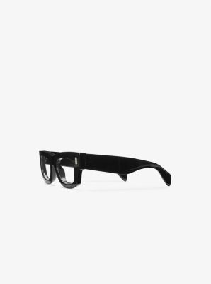 Bowery Sunglasses in BLACK/CLEAR | Michael Kors