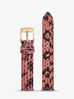 michael kors runway watch strap