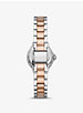 Camille Two-Tone Watch And Pavé Cuff Set image number 2