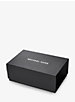 Oversized Slim Runway Gunmetal Watch And Jet Set Charm Leather Wallet Gift Set image number 4