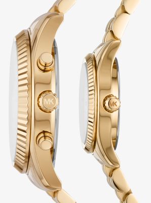 His and her watch set michael best sale kors