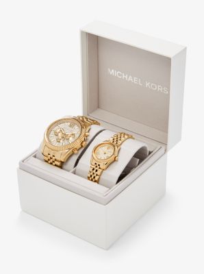 His and her on sale watch set michael kors