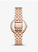 Mini Darci Pave Rose Gold-Tone Watch and Bracelet Gift Set image number 2