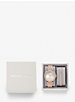 Mini Darci Pave Rose Gold-Tone Watch and Bracelet Gift Set image number 4