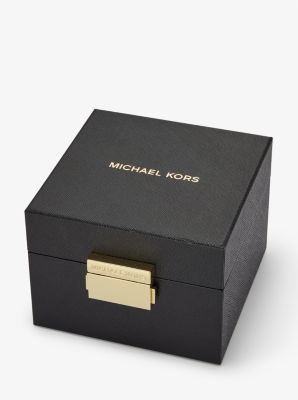 Lexington Pavé Gold-Tone Watch and Jewelry Gift Set | Michael Kors