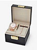 Lexington Pavé Rose Gold-Tone Watch and Jewelry Gift Set image number 3