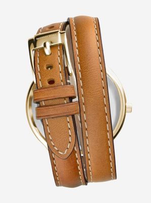 Michael kors clearance wrap around watch