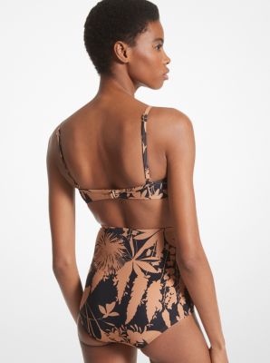 Bikini mit Blumenmuster image number 1