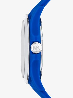 Bradshaw Silver-Tone and Silicone Watch