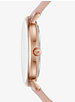 Montre Pyper de ton or rose à bracelet en cuir image number 1