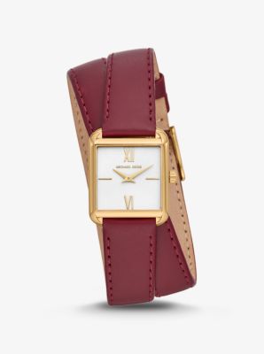 michael kors lake gold tone watch