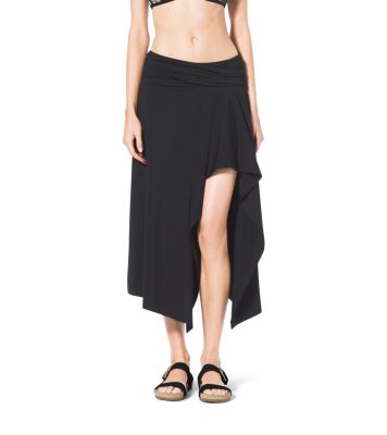 Draped Cover-Up Skirt