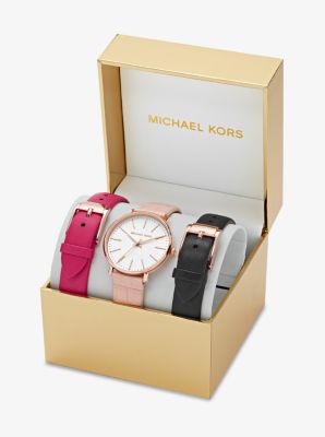 michael kors interchangeable watch