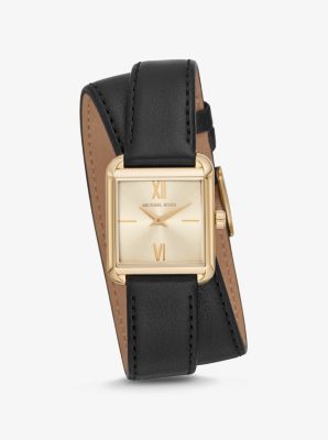 Michael kors lake sale gold tone watch