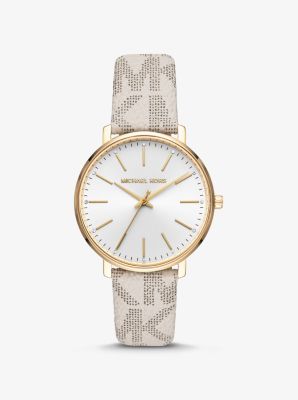 Pyper Logo And Gold-tone Watch 