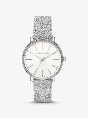 Michael kors best sale pyper silver