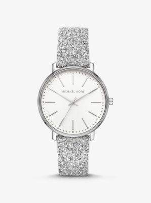 mk swarovski crystal watch