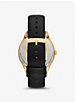 Harlowe Pavé Gold-Tone and Lizard Embossed Leather Strap image number 2