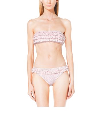 michael kors ruffle bikini