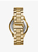 Slim Runway Gold-Tone Stainless Steel Watch image number 2