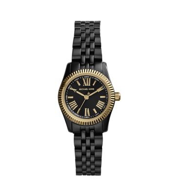 mk petite lexington watch